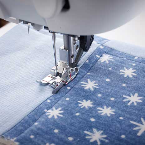 Pfaff 1/4“ quiltefod med lineal til IDT™-system