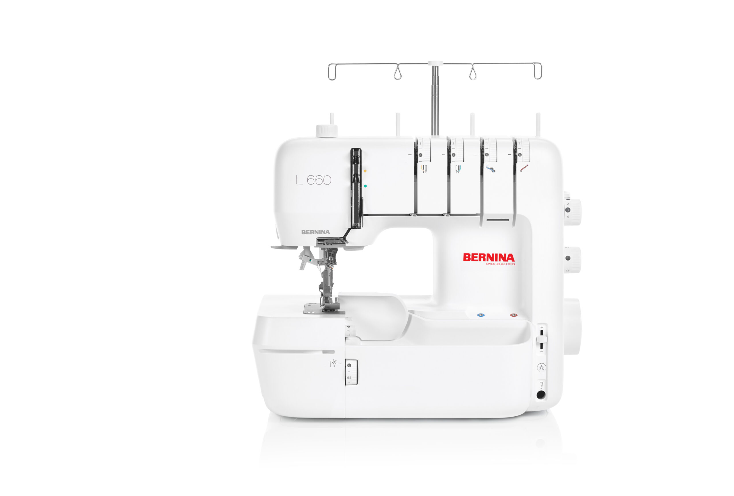 BERNINA L 660 overlocker med lufttrådning og frihåndssystem