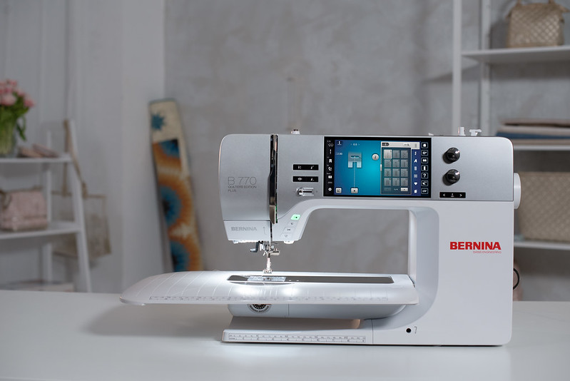 BERNINA 770 QE PLUS m/broderienhed & BSR - Billede 4