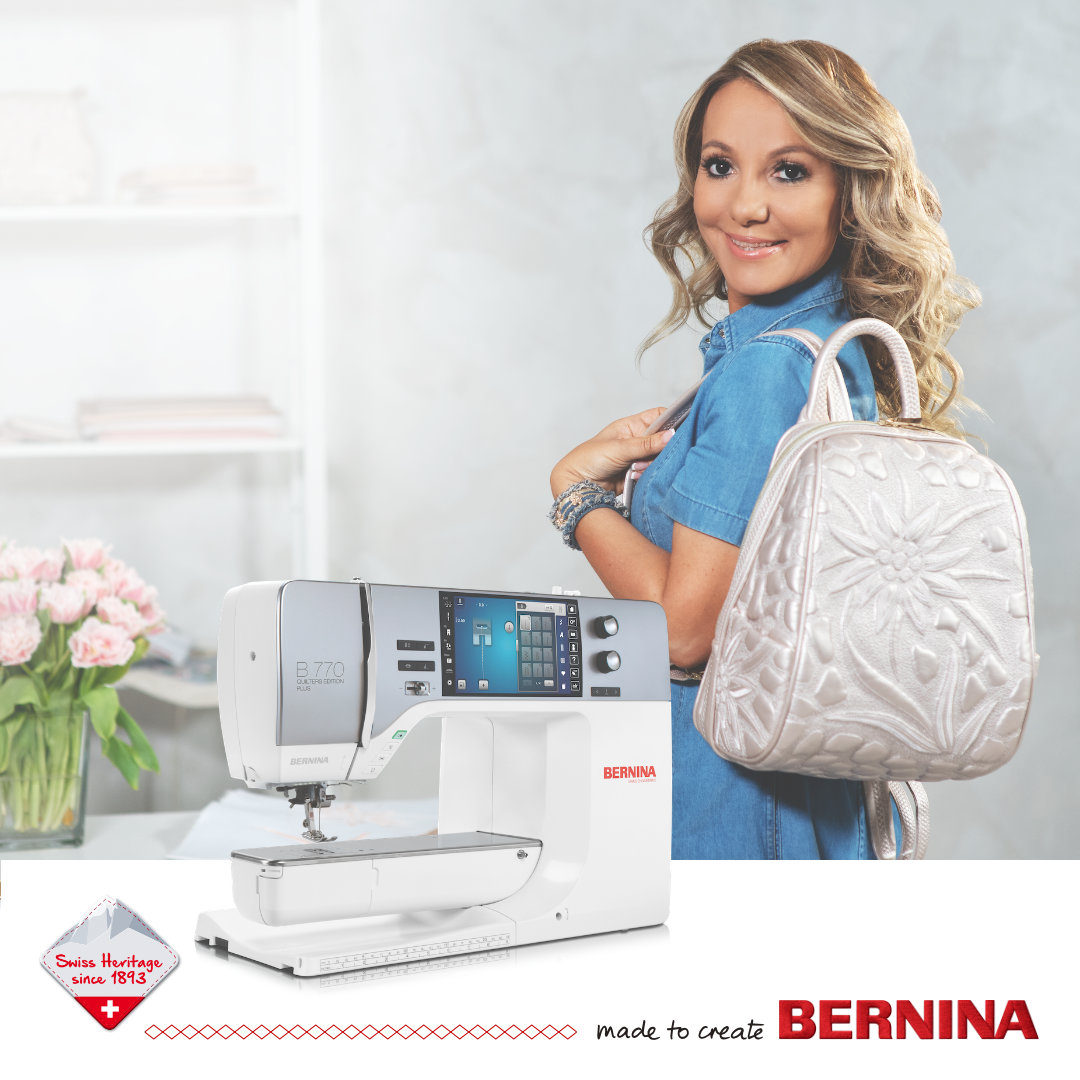 BERNINA 770 QE PLUS m/broderienhed & BSR - Billede 8
