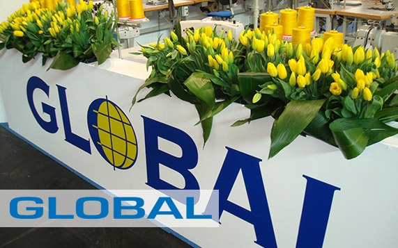 global Industrisymaskiner – professionelle symaskiner til erhverv og storproduktion