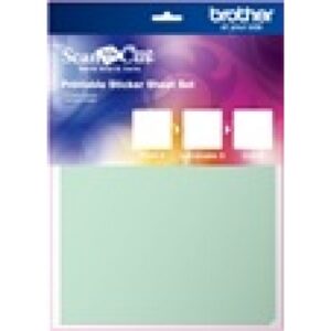 Printable sticker sheet set