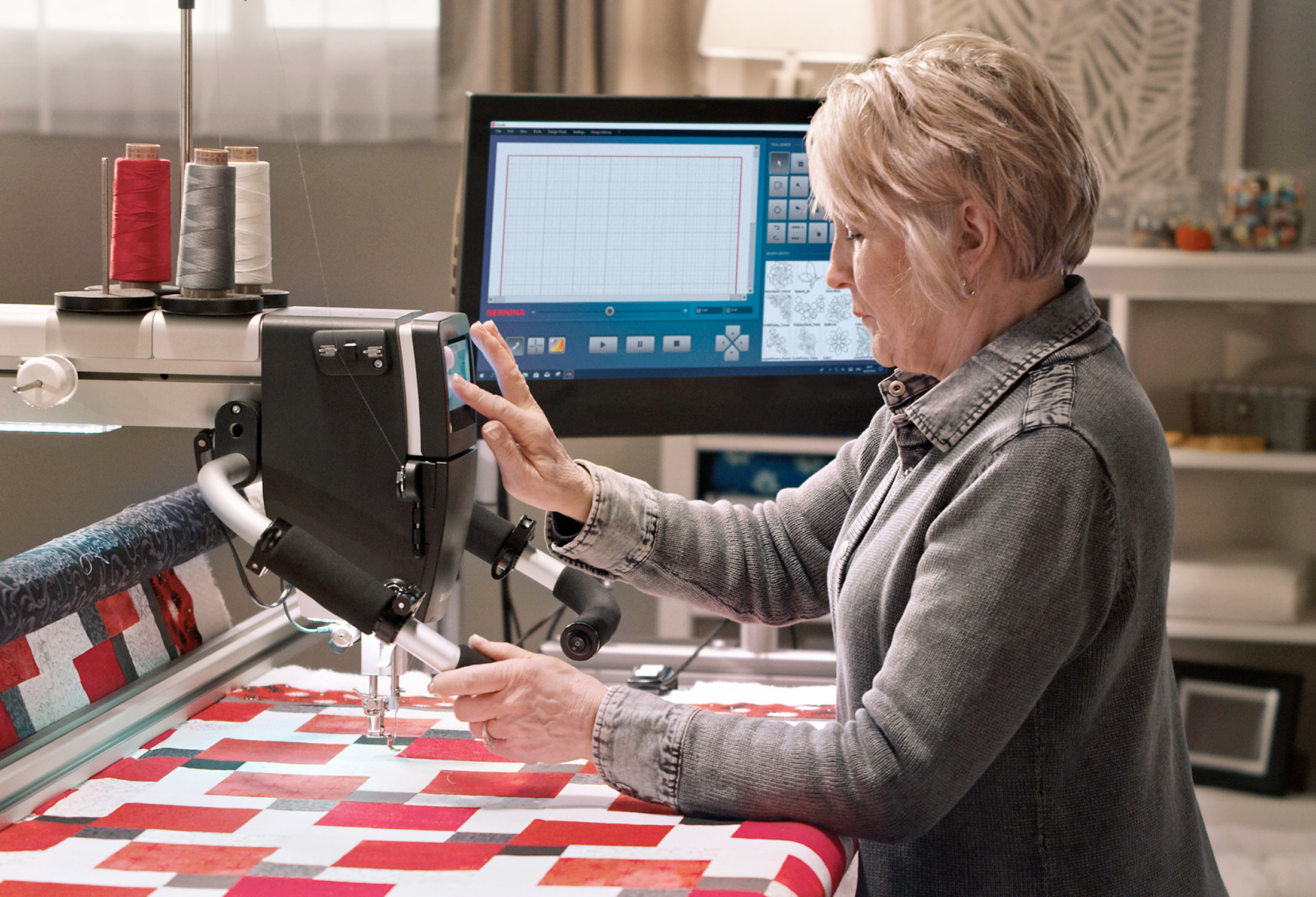 Bernina Q20 m/ramme - Billede 7