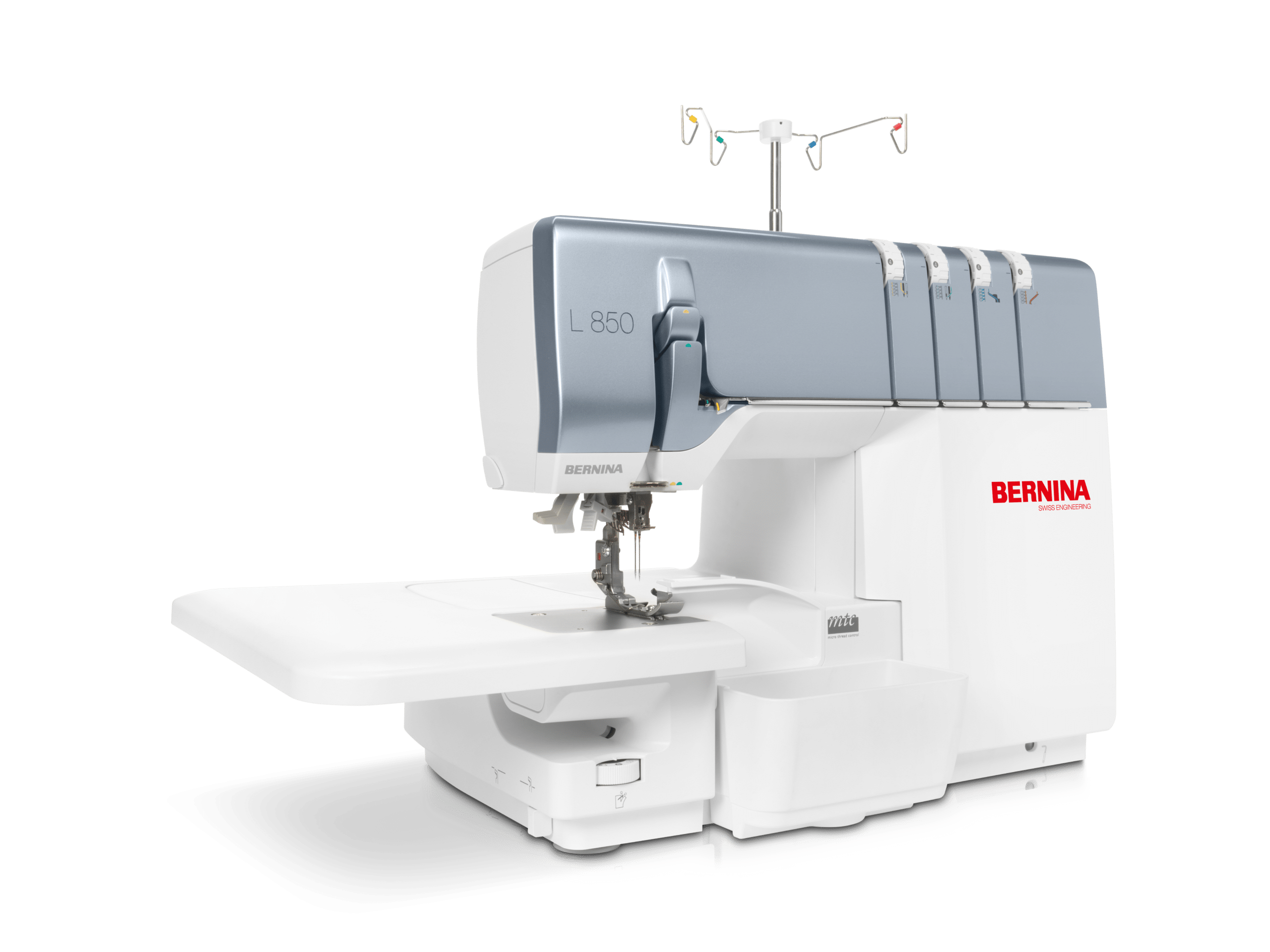 BERNINA L 850 overlocker med LED-lys og lufttrådningsfunktion